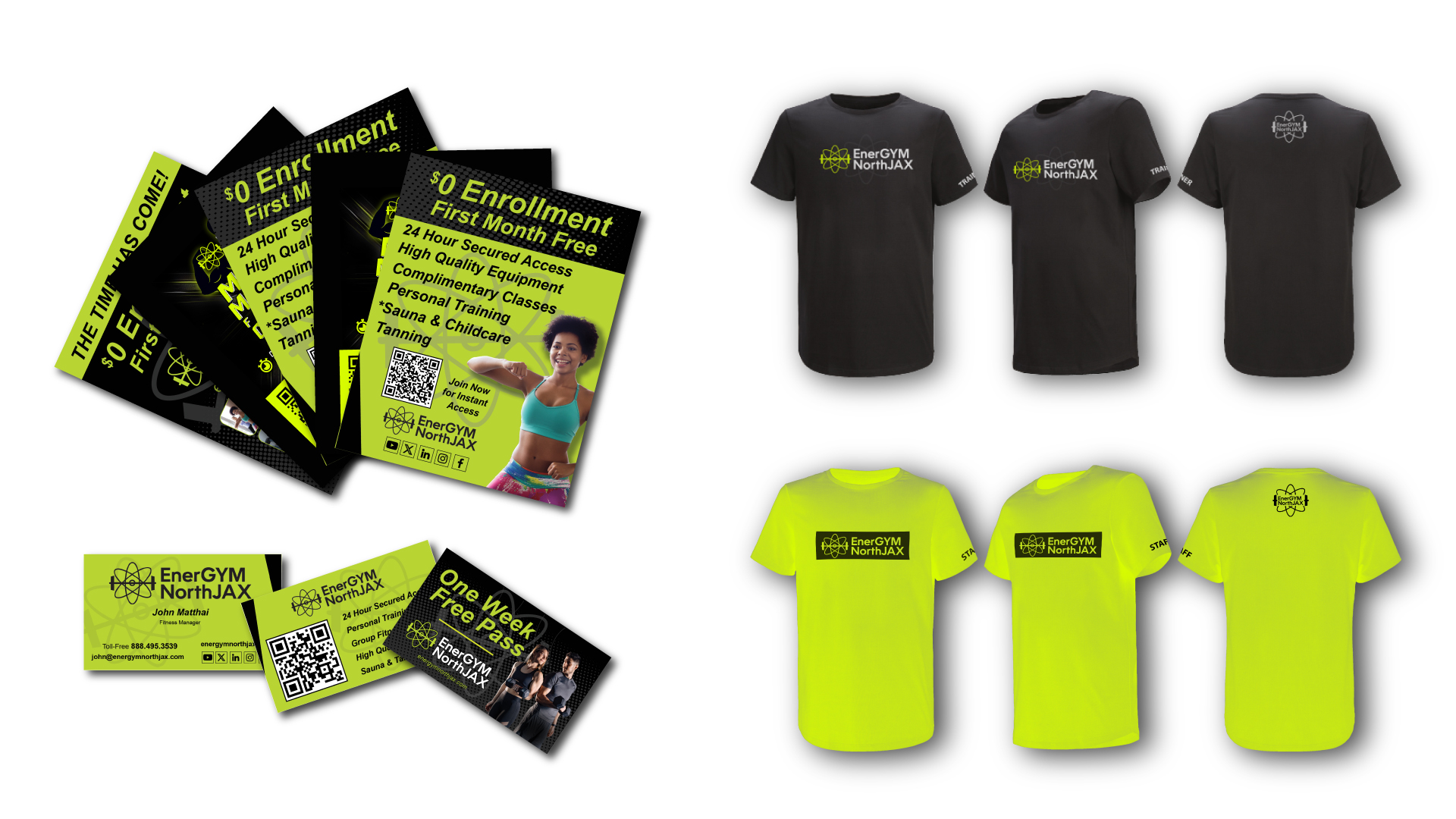 Energym Promotional Materials