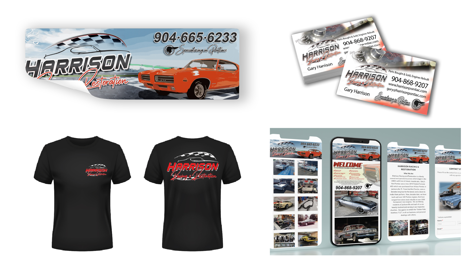 Harrison Racing Promotional Materials